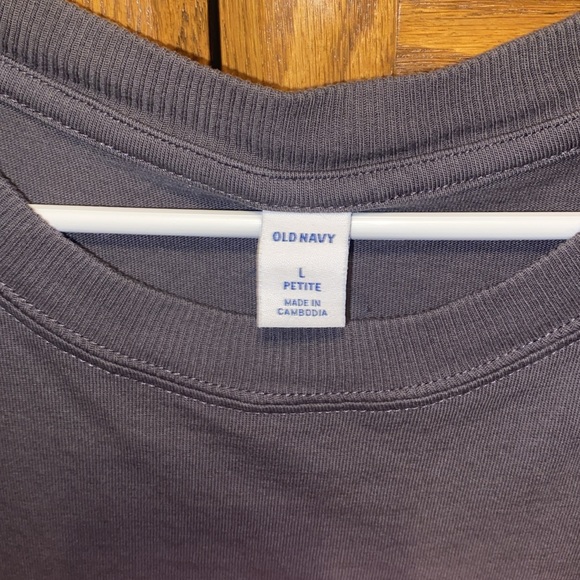 Old Navy t shirt dress , grey - Picture 3 of 3